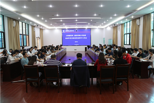 公司黨委召開(kāi)2020年黨支部及團(tuán)支部年中工作會(huì)