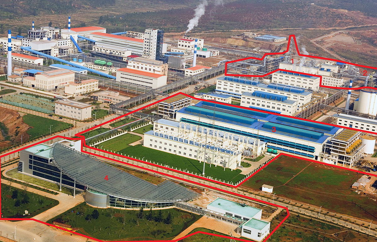 曲靖有色基地年產(chǎn)10萬(wàn)噸電鋅系統(tǒng)工程