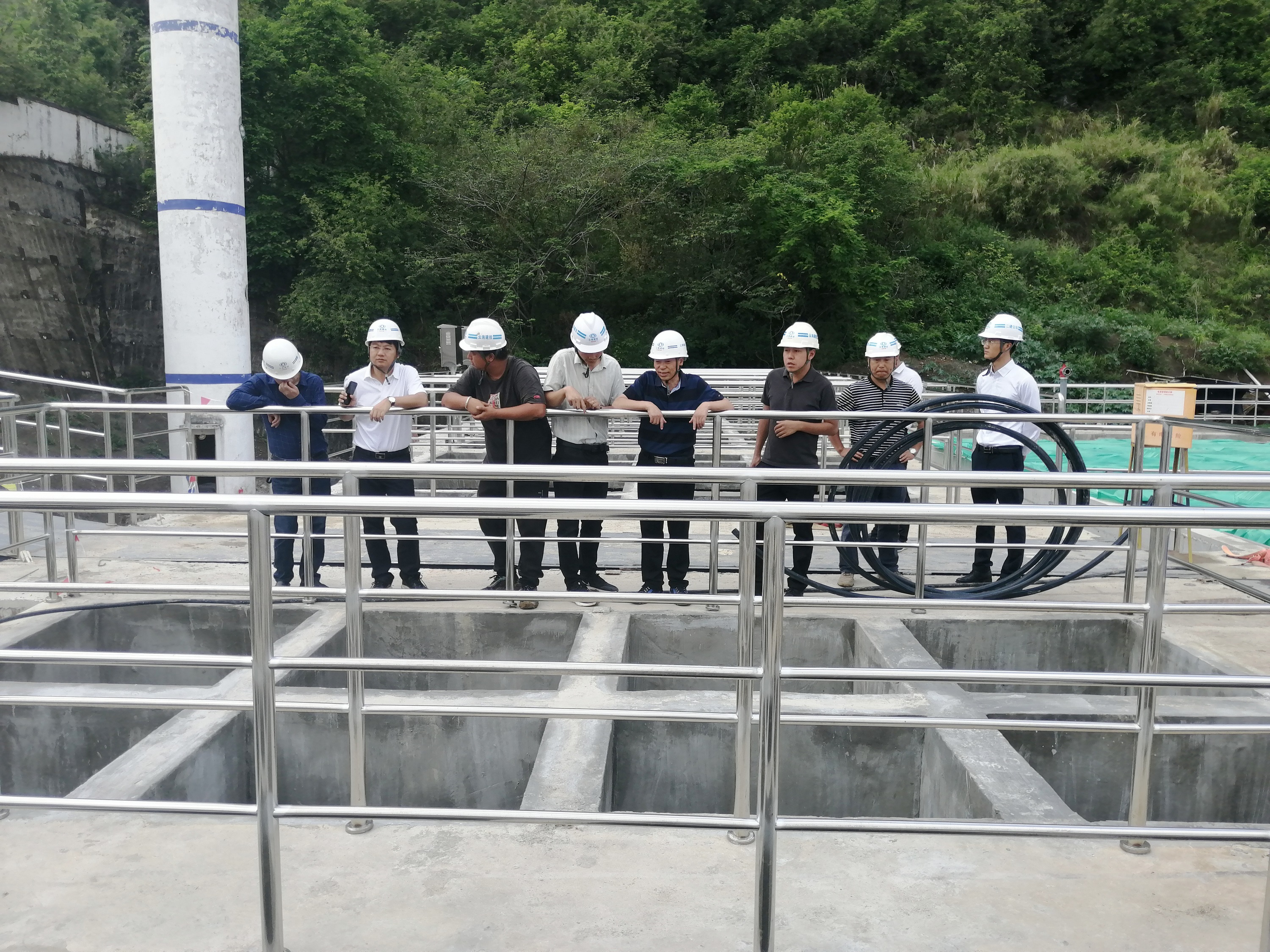 【我為群眾辦實事】陳定華、萬向遵調研文山市三水廠項目