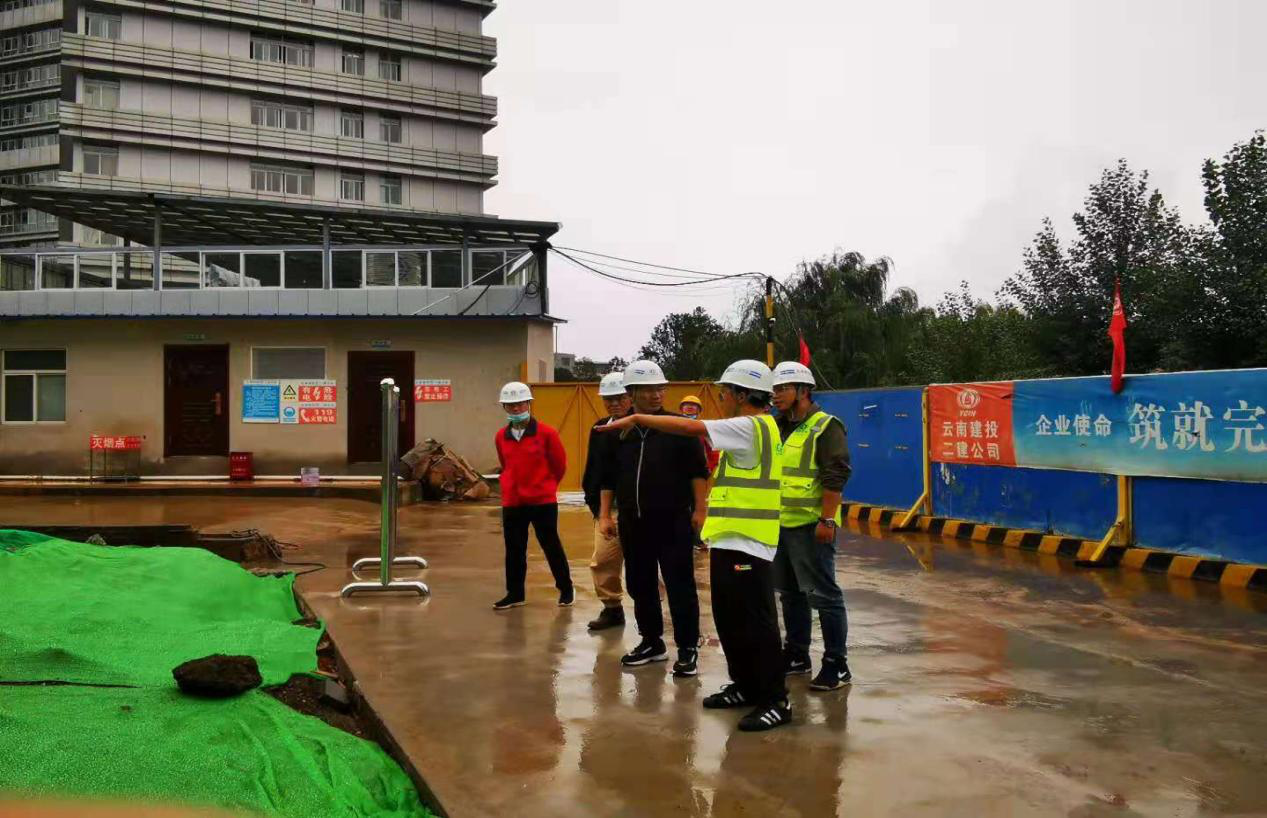 【我為群眾辦實事】公司領(lǐng)導(dǎo)到宣威市中醫(yī)院項目進行檢查指導(dǎo)