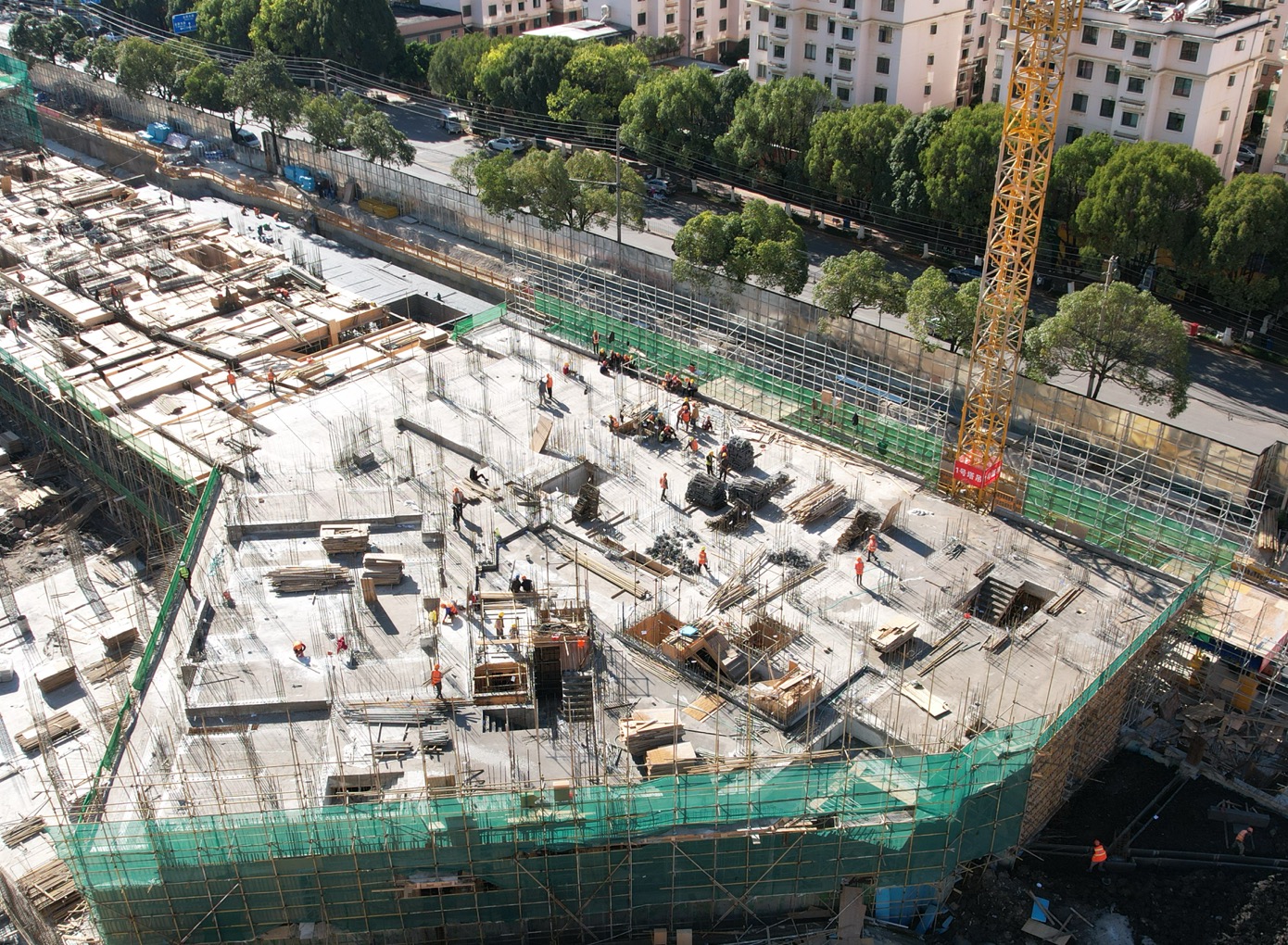 【百日攻堅(jiān)】金樾玖璋小區(qū)項(xiàng)目7、8號(hào)樓完成主體結(jié)構(gòu)±0.000節(jié)點(diǎn)