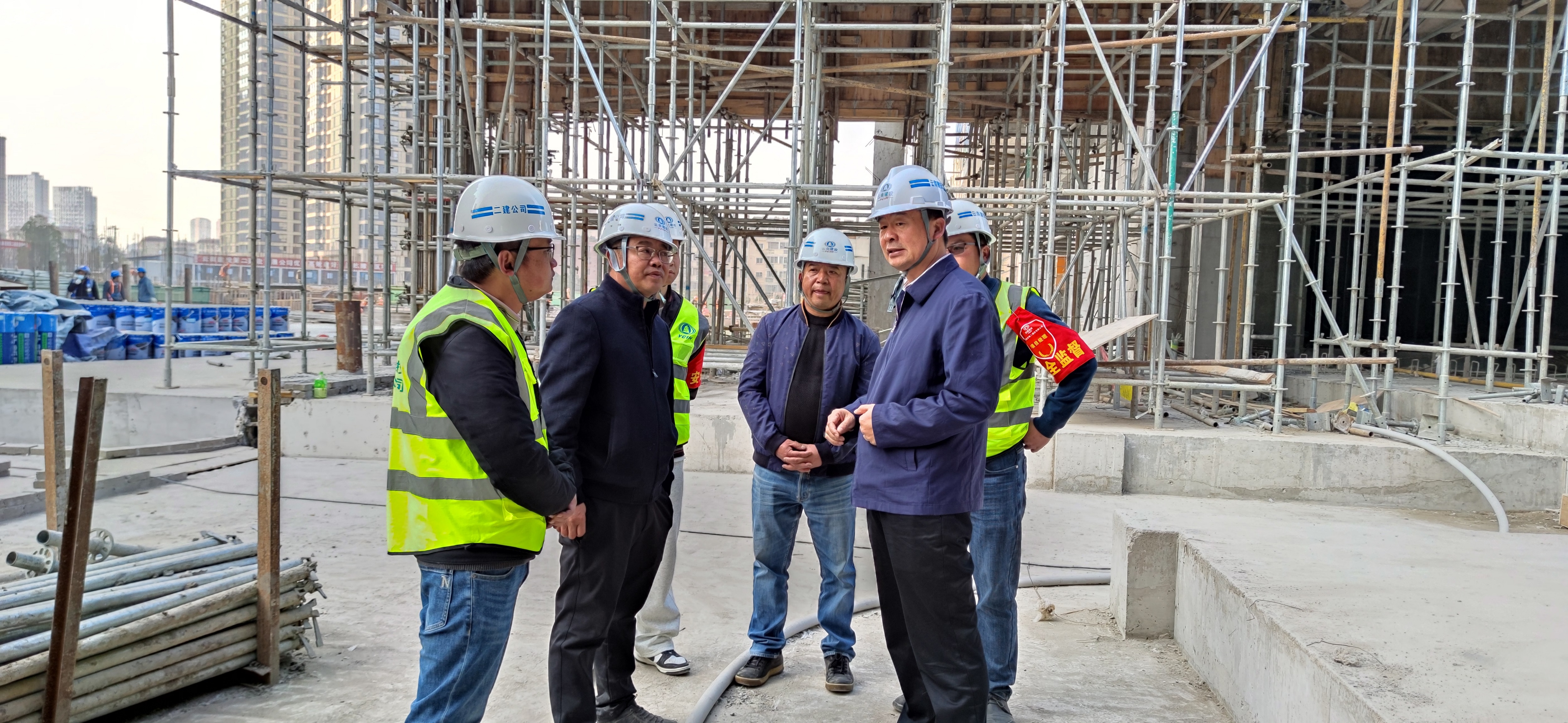 【公司要聞】孫道光到金樾玖璋小區(qū)項目調研