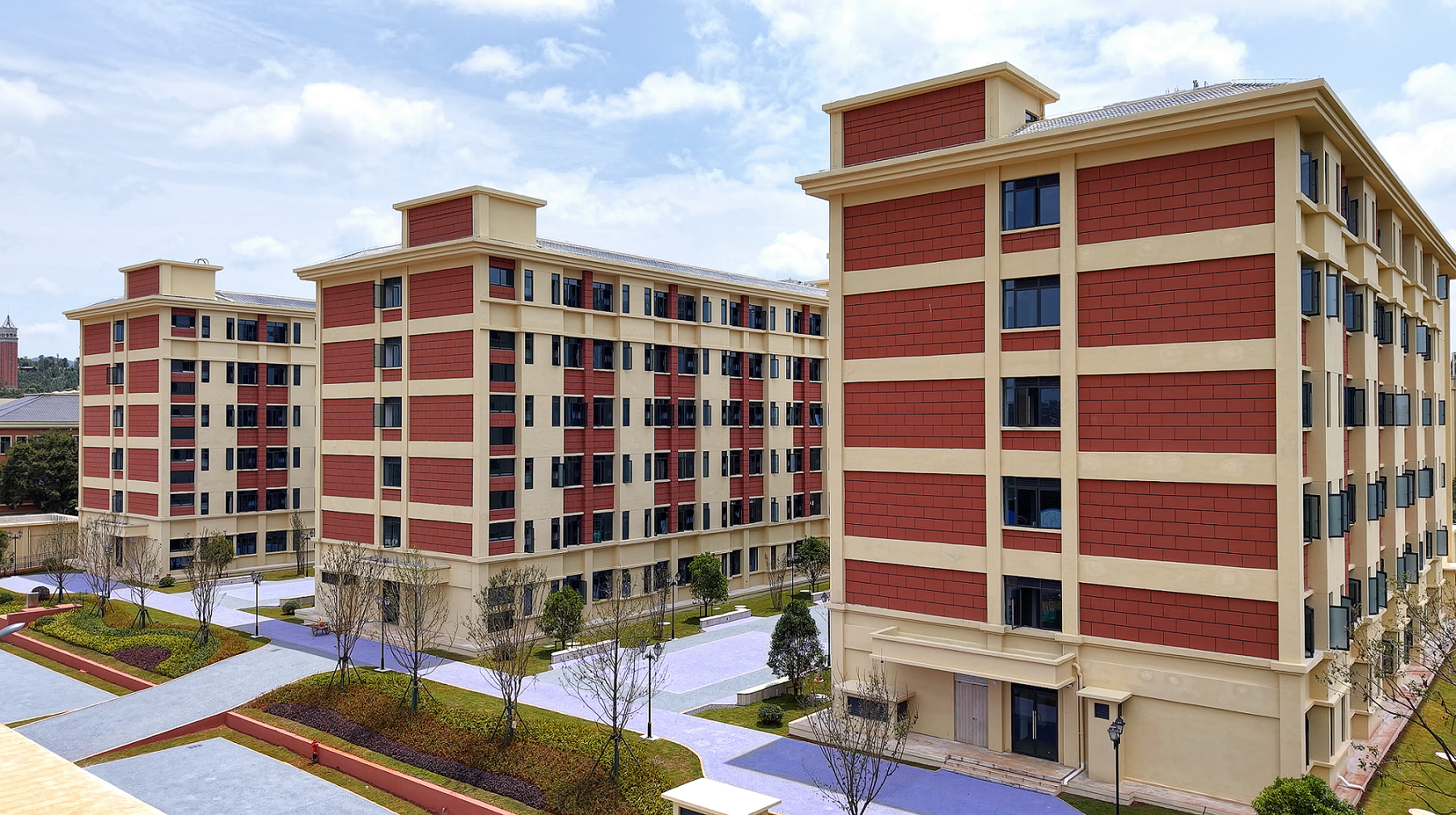 匠心鑄就校園新地標(biāo)——云南大學(xué)學(xué)生宿舍項(xiàng)目-梓苑提前10天交付！